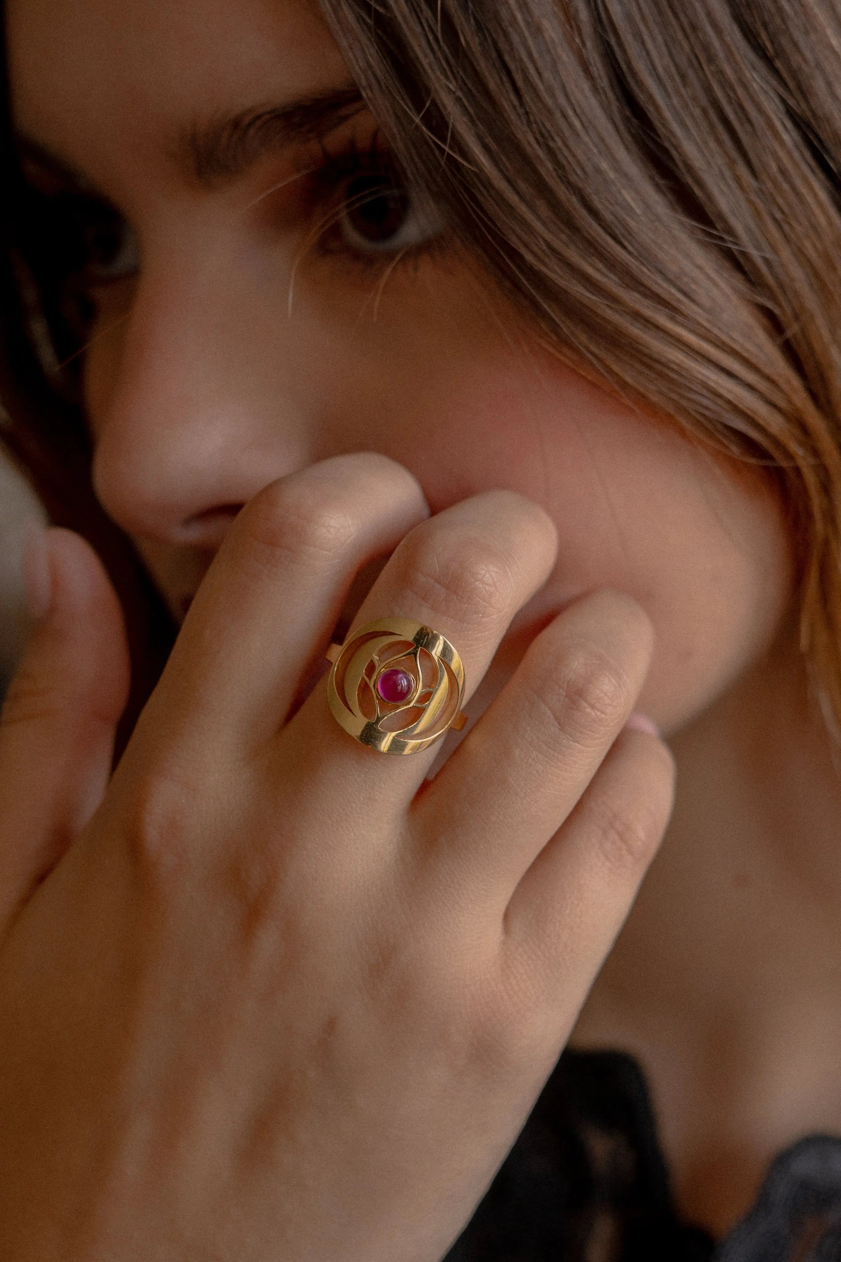 Bague Lotus Présence - MANOYAS