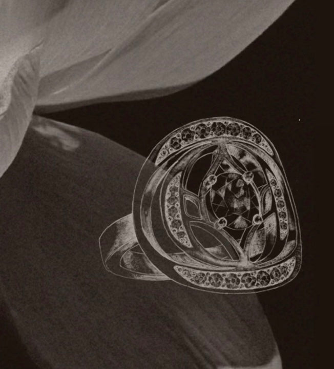 bague Abondance-Sagesse-Chance - MANOYAS-joaillerie