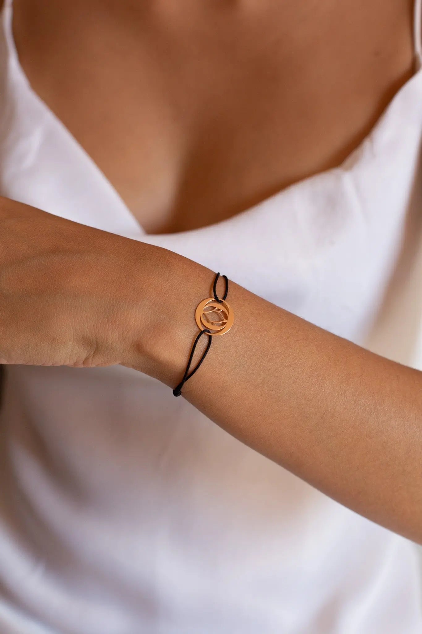 Bracelet Lotus or 18 carats - MANOYAS