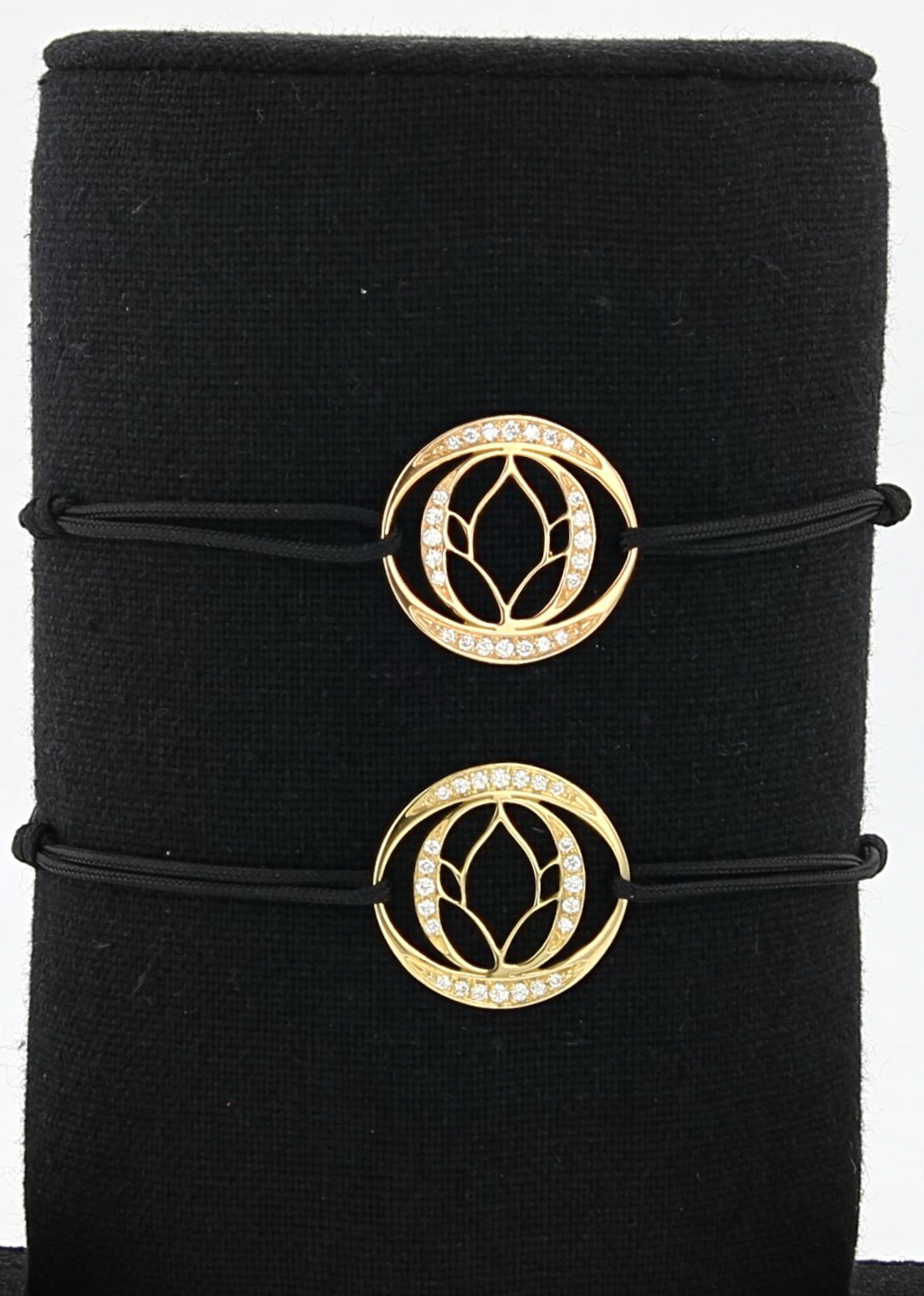 Bracelet Lotus or et diamants - MANOYAS
